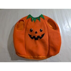 ZARA Pumpkin Costume Orange Green Black 3-4 Years